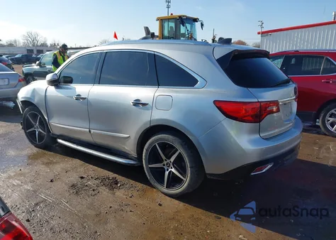 2014 Acura Mdx Advance Pkg W/Entertainment Pkg from USA, damaged, VIN 5FRYD4H85EB028277
